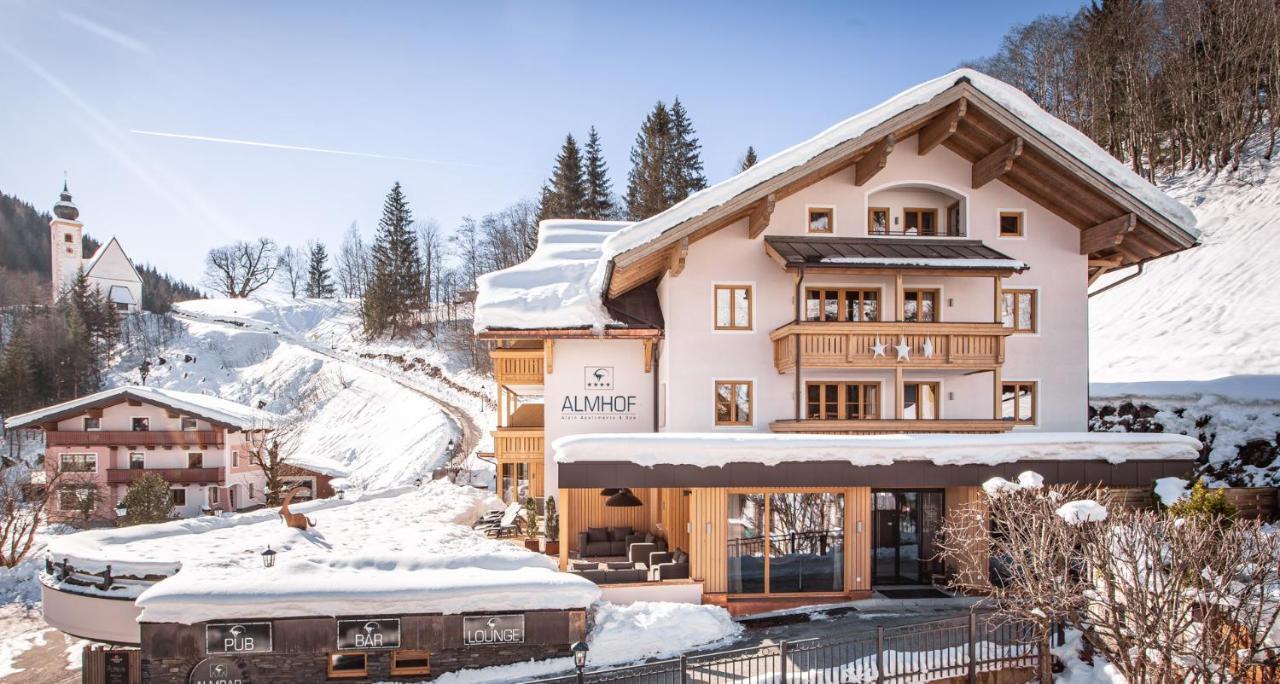 דינטן אם הוכקוניג Almhof Alpin Apartments & Spa מראה חיצוני תמונה