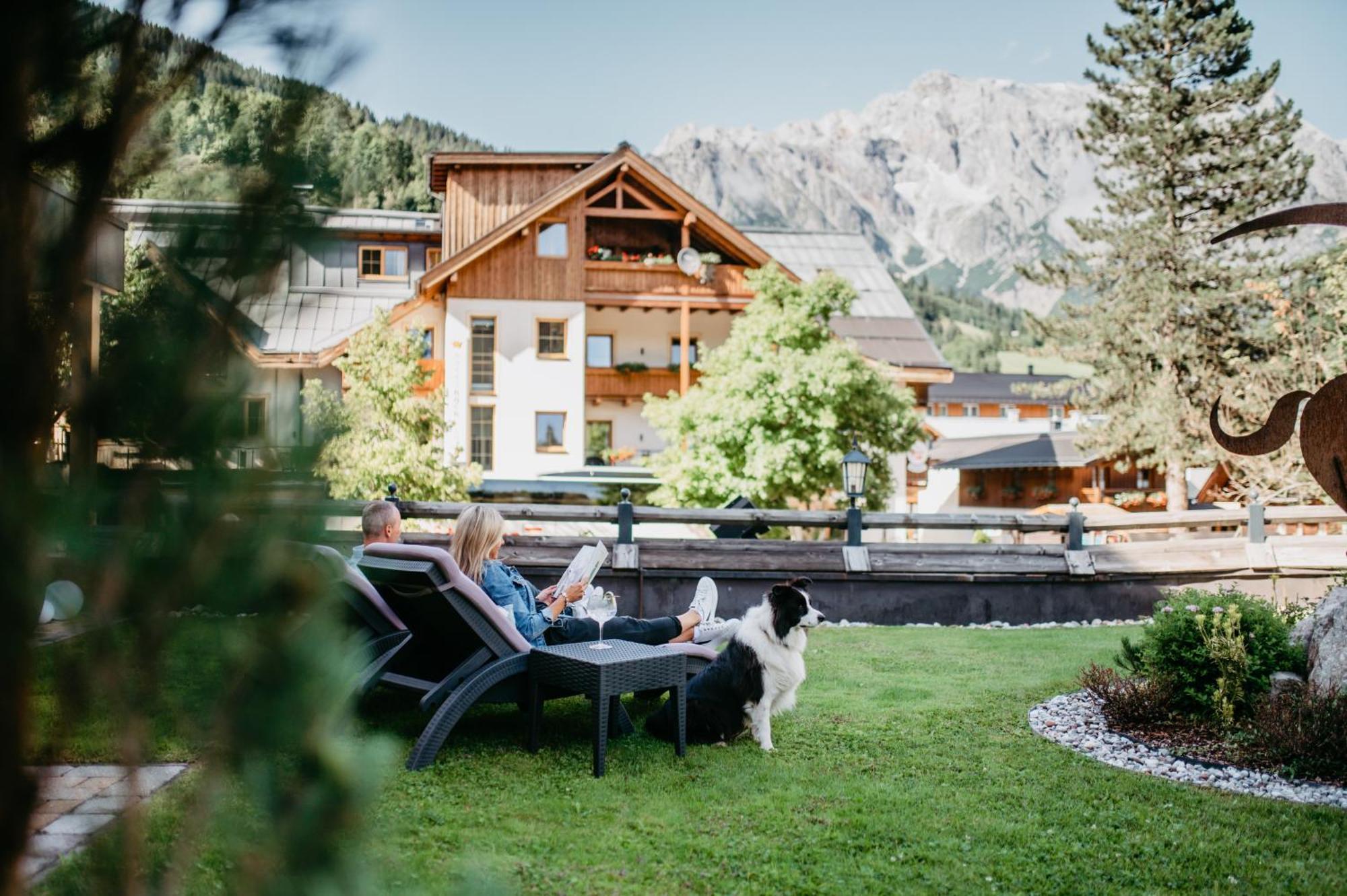 דינטן אם הוכקוניג Almhof Alpin Apartments & Spa מראה חיצוני תמונה
